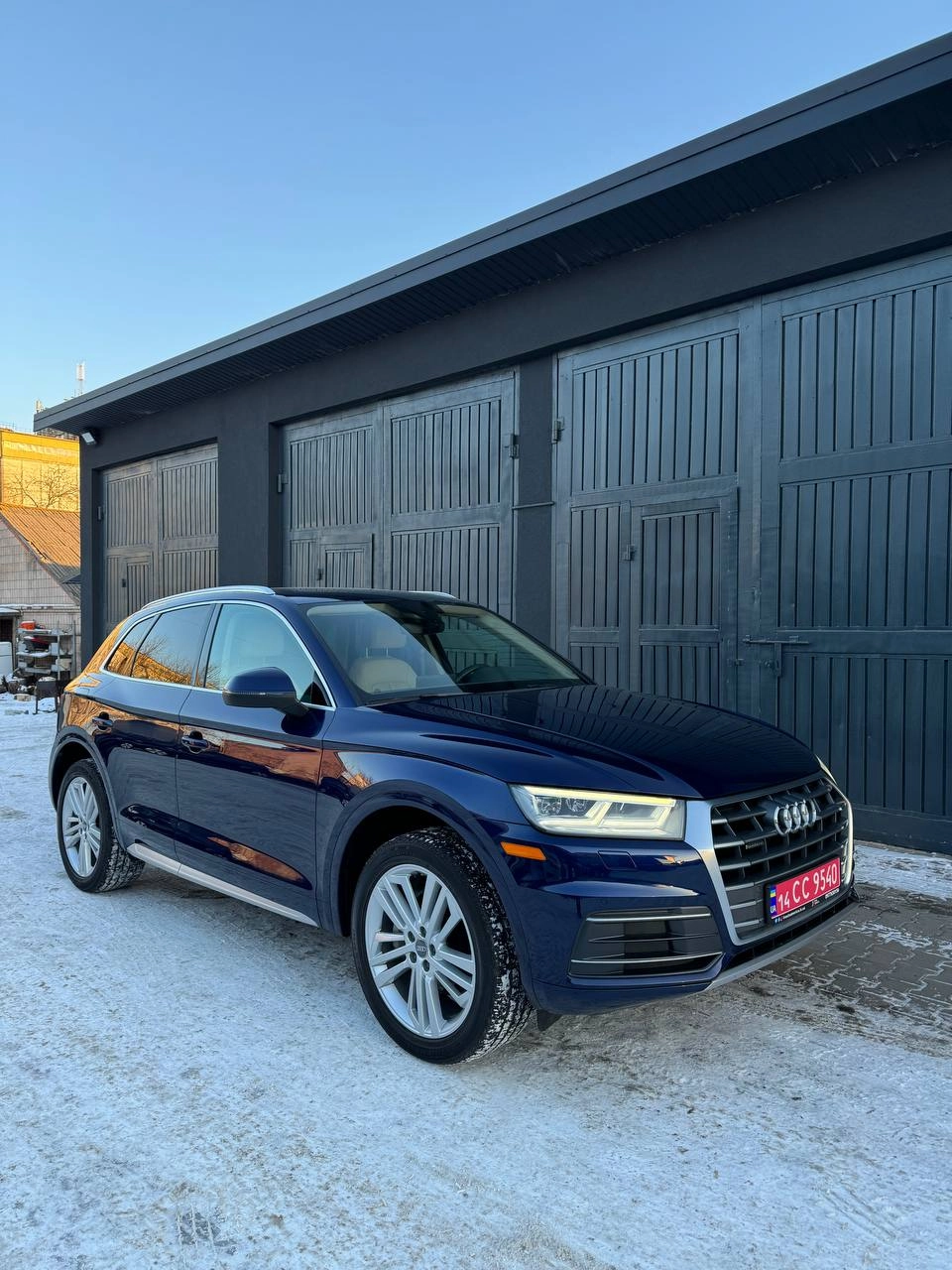 2018 Audi Q5 2.0T QUATTRO PREMIUM PLUS Blue metallic